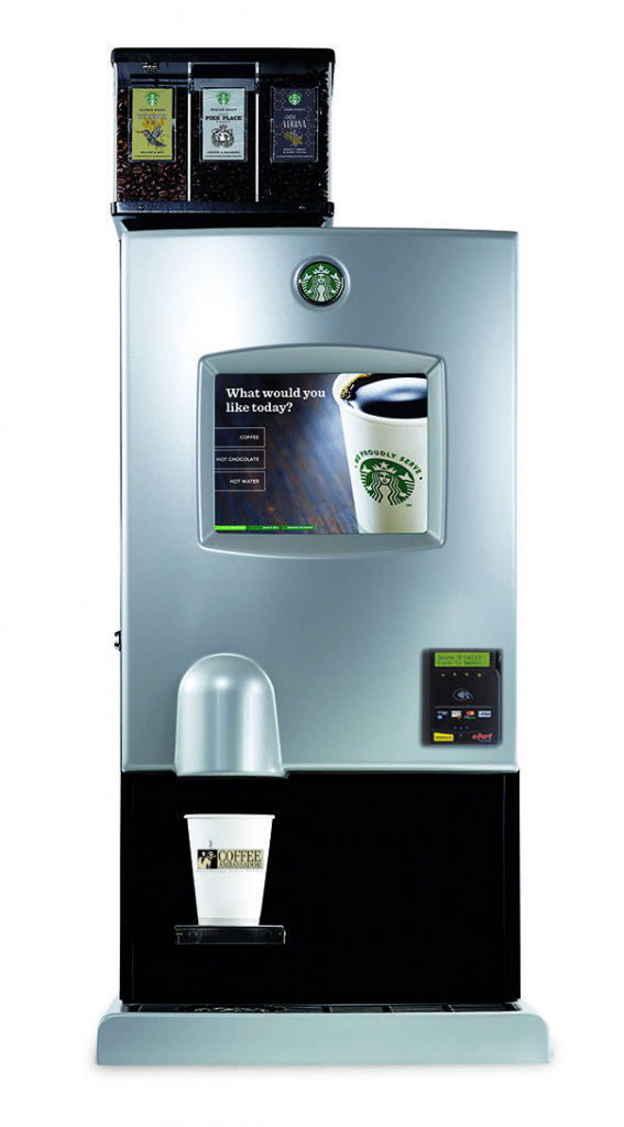 Starbucks ICup Coffee Vending Machine