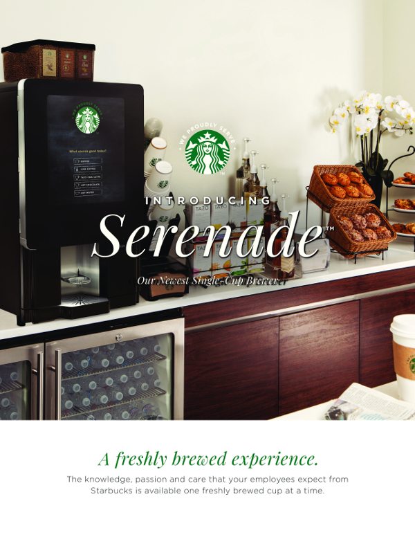 The Starbucks Serenade will be at the Science of Beer Wine and Coffee, sponsored by Coffee Ambassador