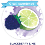 Blackberry Lime Water